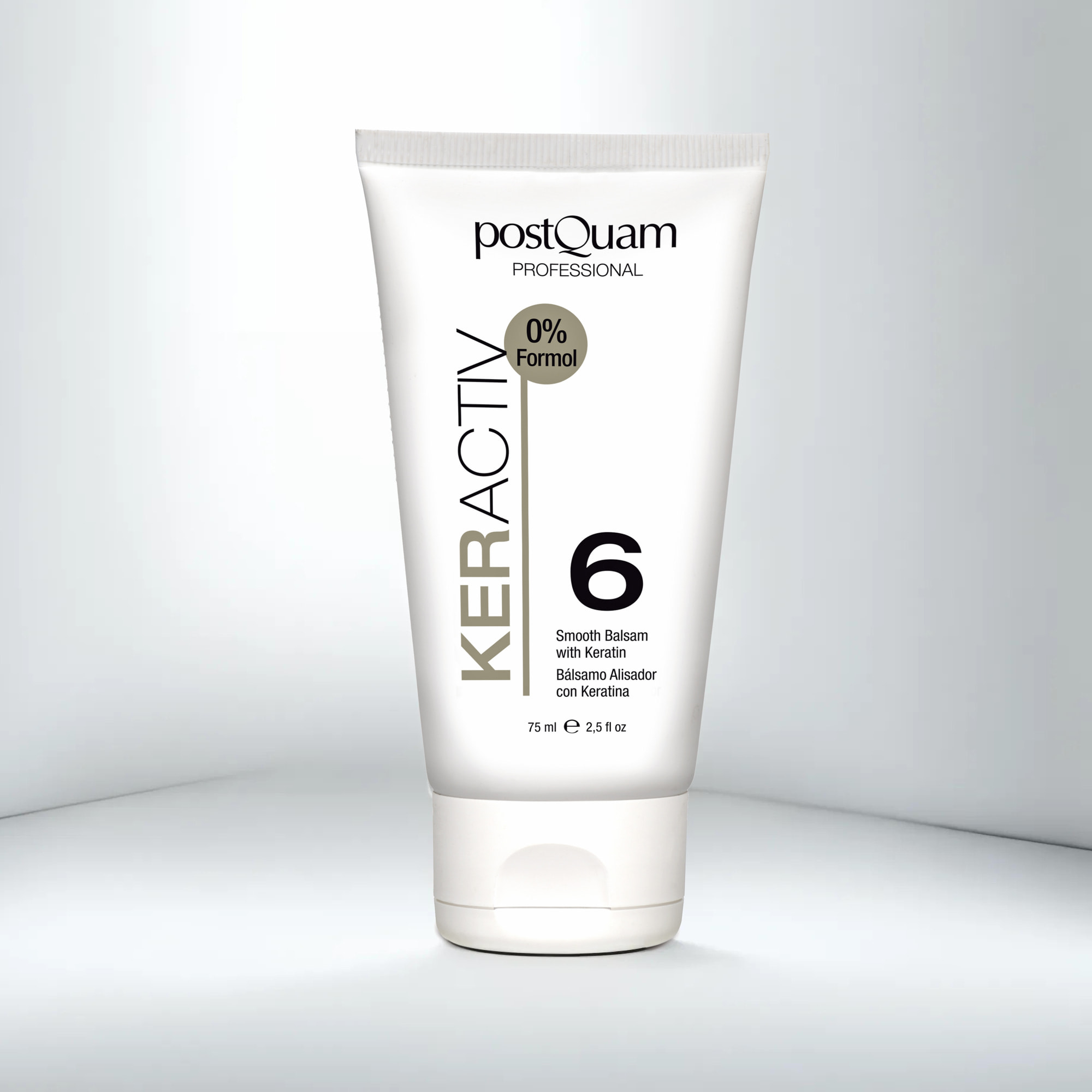 Baume lissant avec keratine 75 ml.