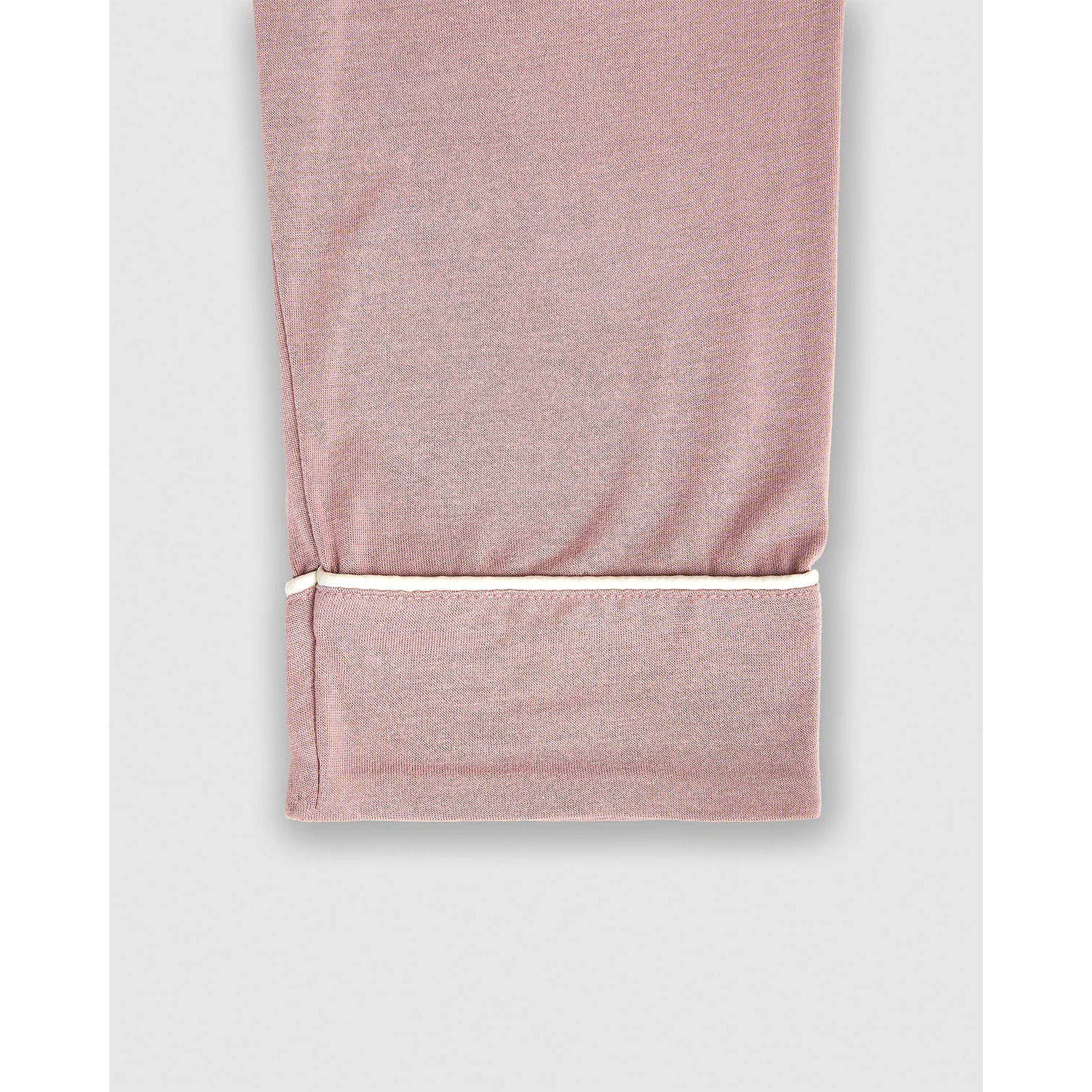Pijama largo camisero viscosa punto malva