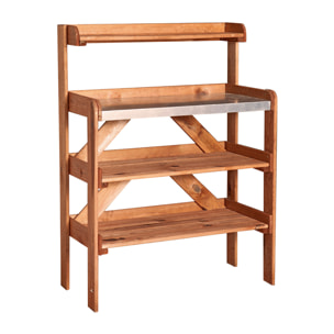 Mesa Madera Pino Trabajo 113x84x40 Cm