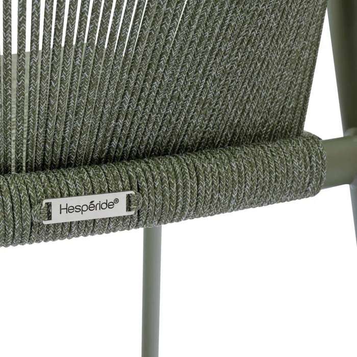 Fauteuil de jardin empilable Riu vert laurier