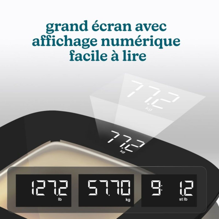 Pèse personne HOMEDICS SCL-B100-BK