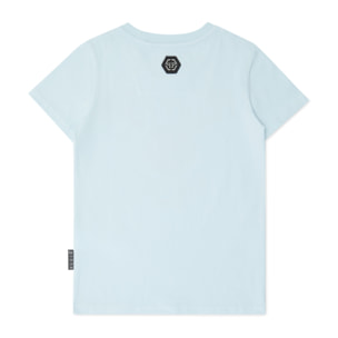 PHILIPP PLEIN T-Shirt Round Neck Ss CRYSTAL