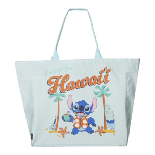 Bolsa Shopping Stitch - Color Turquesa