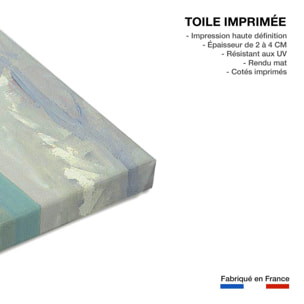 Tableau les falaises de trouville par gustave caillebotte  Toile imprimée