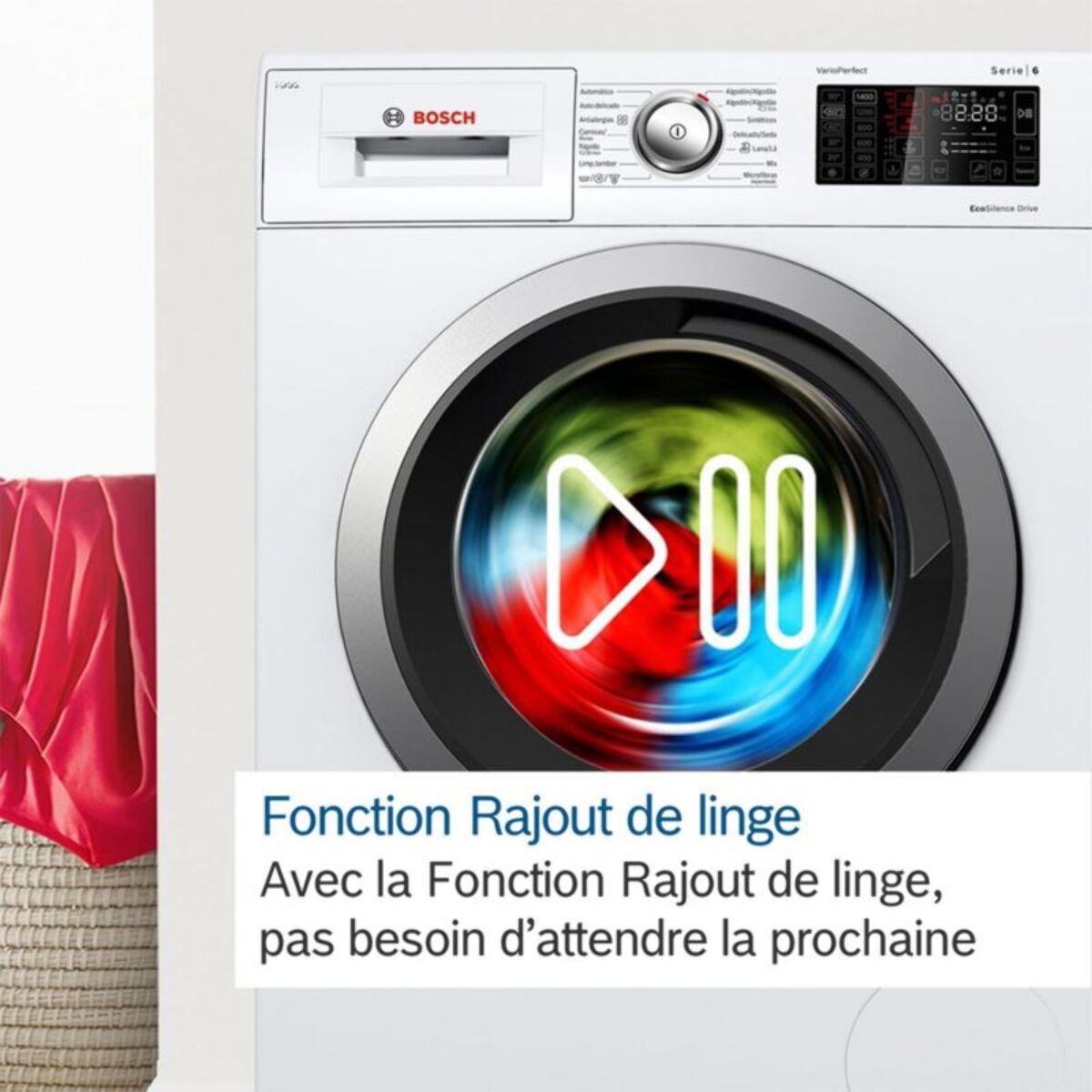 Lave linge hublot BOSCH WAN2823SFR
