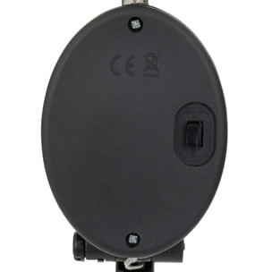 Balise d'extérieur solaire Fleur H75cm blanc