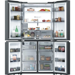 Réfrigérateur multi portes HAIER HCR79F18CHMB