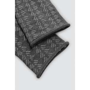 Confezione da 4 calzini alti stampati senza risvolto