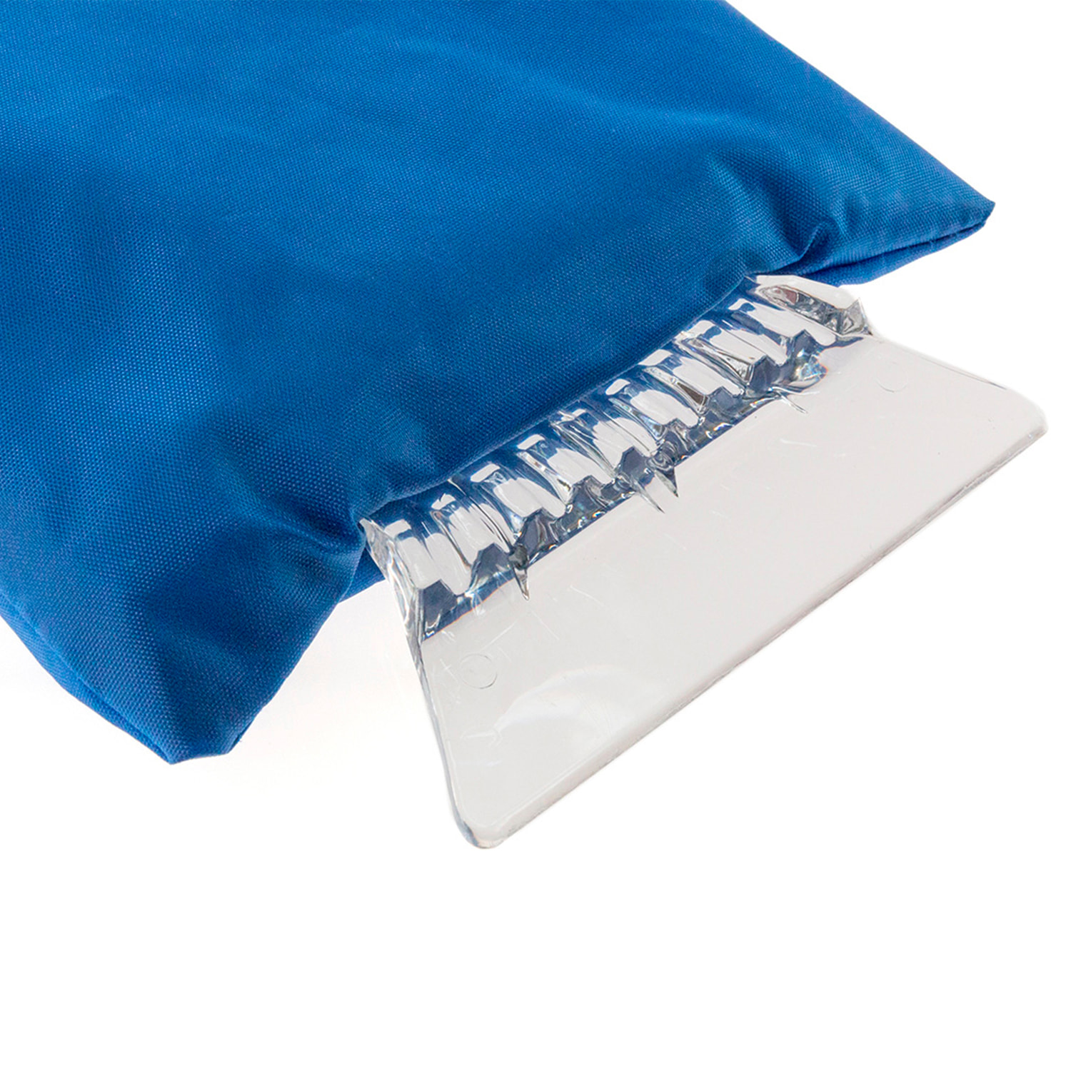 Rascador de hielo Dasha con manopla de protección en resistente poliéster 210T.