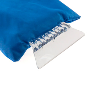 Rascador de hielo Dasha con manopla de protección en resistente poliéster 210T.