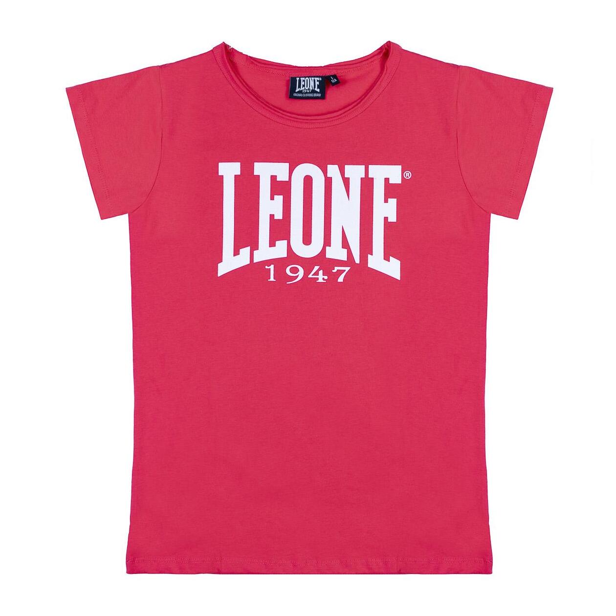 T-shirt da bambina in cotone Leone Sporty