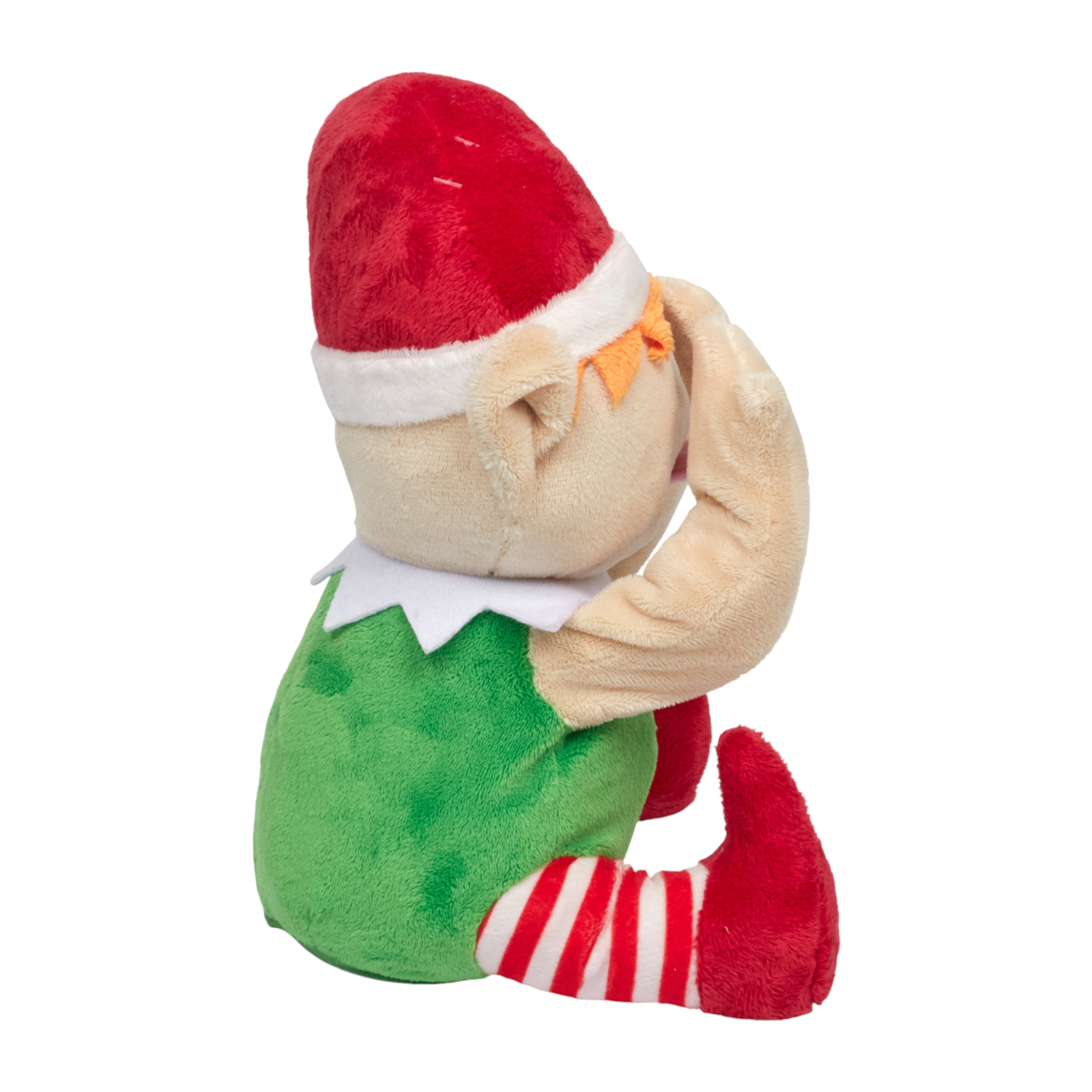 Peluche - JEUX 2 MOMES - Chanteur - A Piles - Vert et Beige