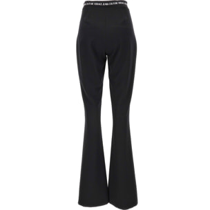 Versace Jeans Couture Pantaloni a vita con logo Versace Jeans Couture a svasatura.