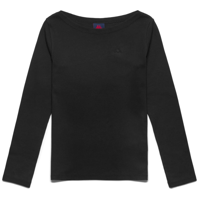 T-Shirts & Top Robe di Kappa Donna Nero CLARETTA
