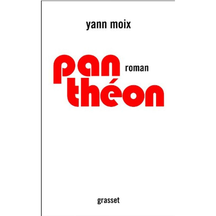 Moix, Yann | Panthéon | Livre d'occasion