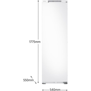 Réfrigérateur 1 porte encastrable SAMSUNG BRR29703EWW/EF Metal Cooling