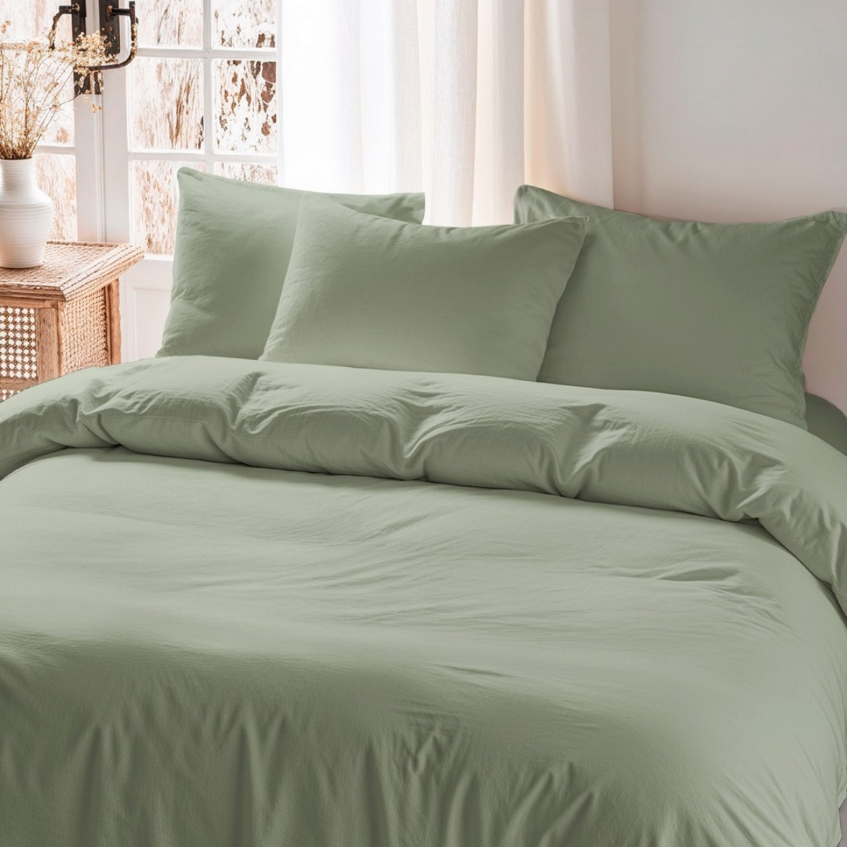 Funda de almohada VERDE