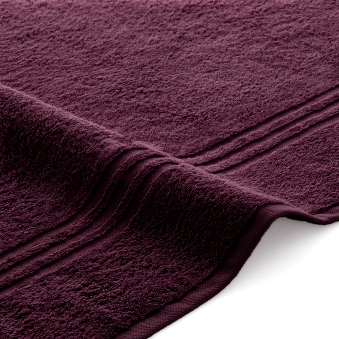 Serviette Éponge 100% Coton Peigné - 700 g/m2 VIOLET