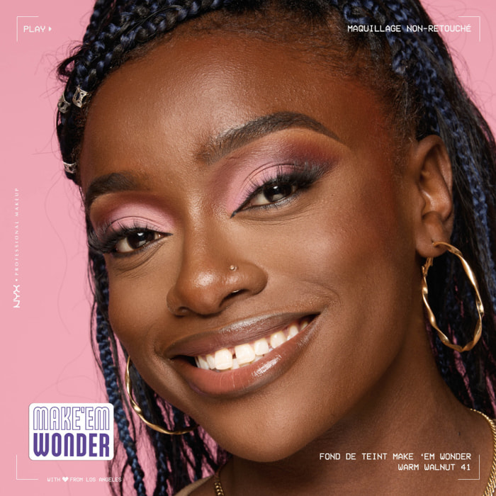 NYX Professional Makeup Make 'Em Wonder WARM WALNUT