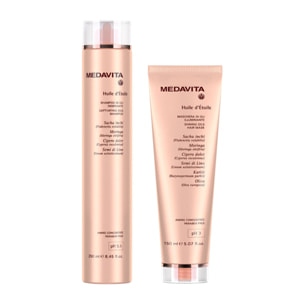 MEDAVITA Kit Huile D'Etoile Shampoo Illuminante 250ml + maschera 150ml