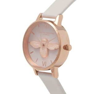Reloj Olivia Burton OB16AM85 Mujer Analogico Cuarzo con Correa de Piel sintetica