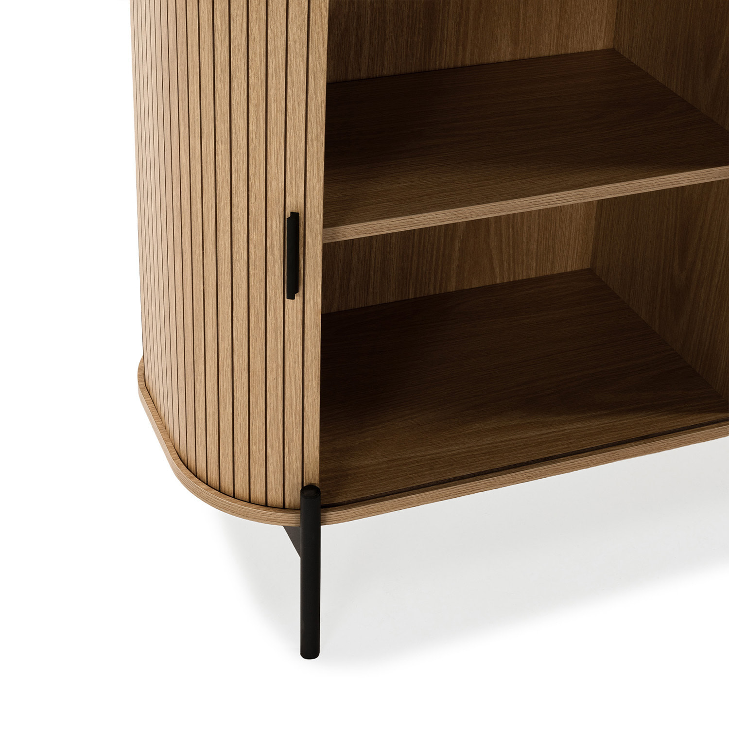 Aparador Mónaco 2 puertas efecto Roble