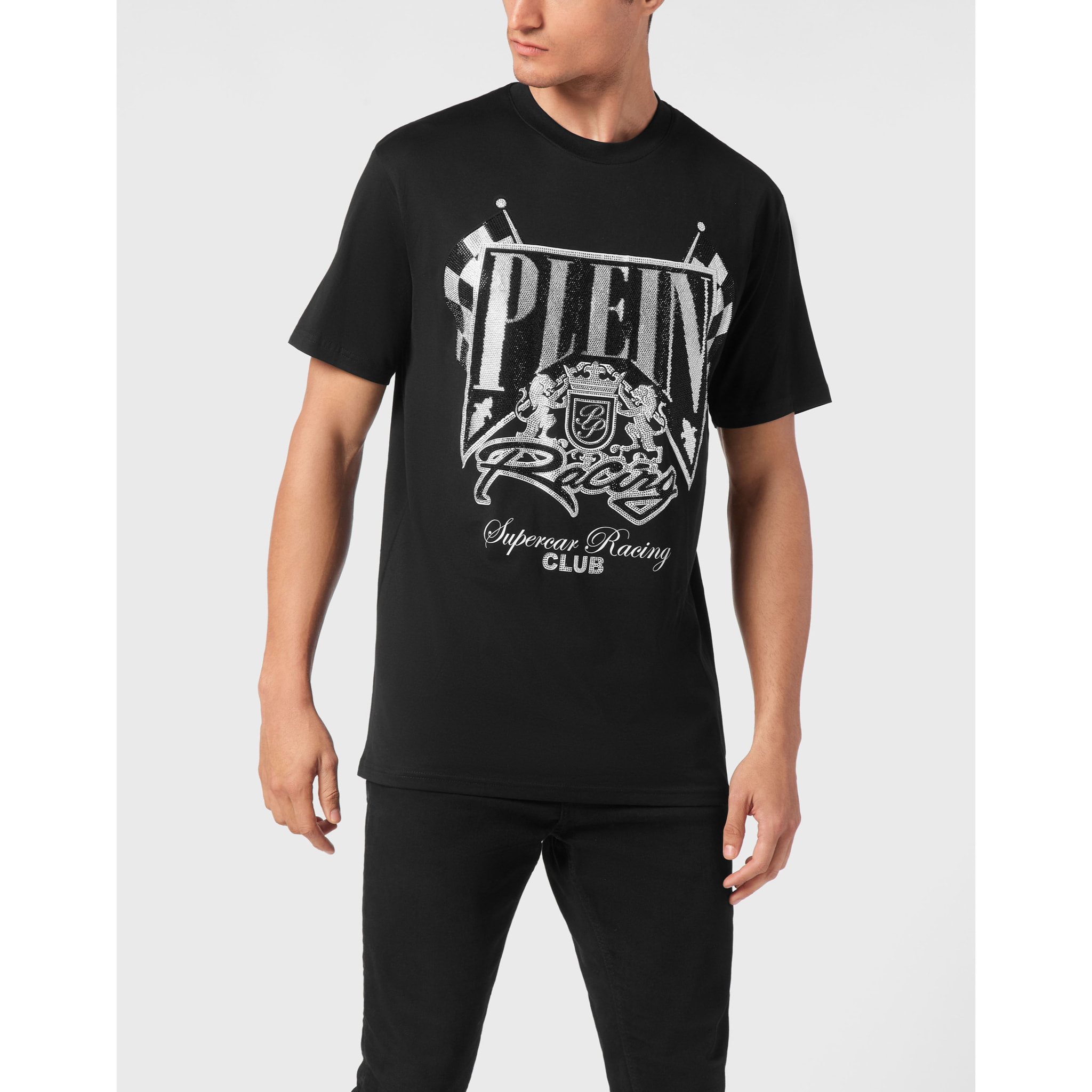 PHILIPP PLEIN T-shirt girocollo RACING