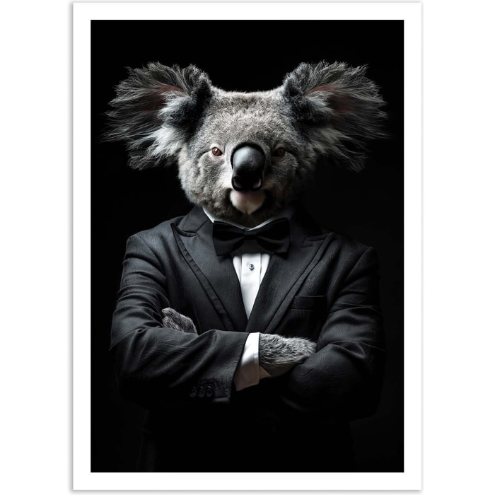 Affiche - Koala Wild Suits - Philippe Hugonnard