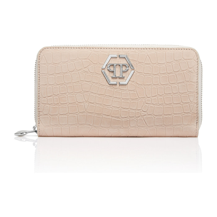 PHILIPP PLEIN Cartera con cremallera central