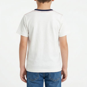 T-shirt maniche corte con logo stampato