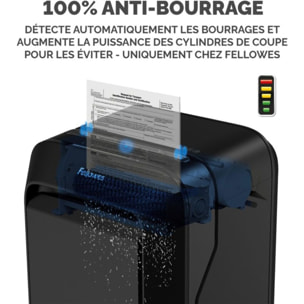 Destructeur FELLOWES MICROSHRED LX210 NOIR
