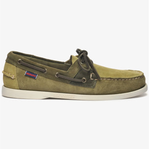 Sebago - Docksides Uomo Verde - Rossisland Jib Shadow
