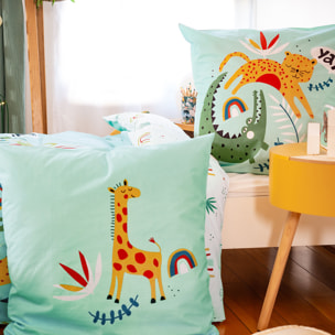 Parure housse de couette 2pcs 100% coton 57fils poumba