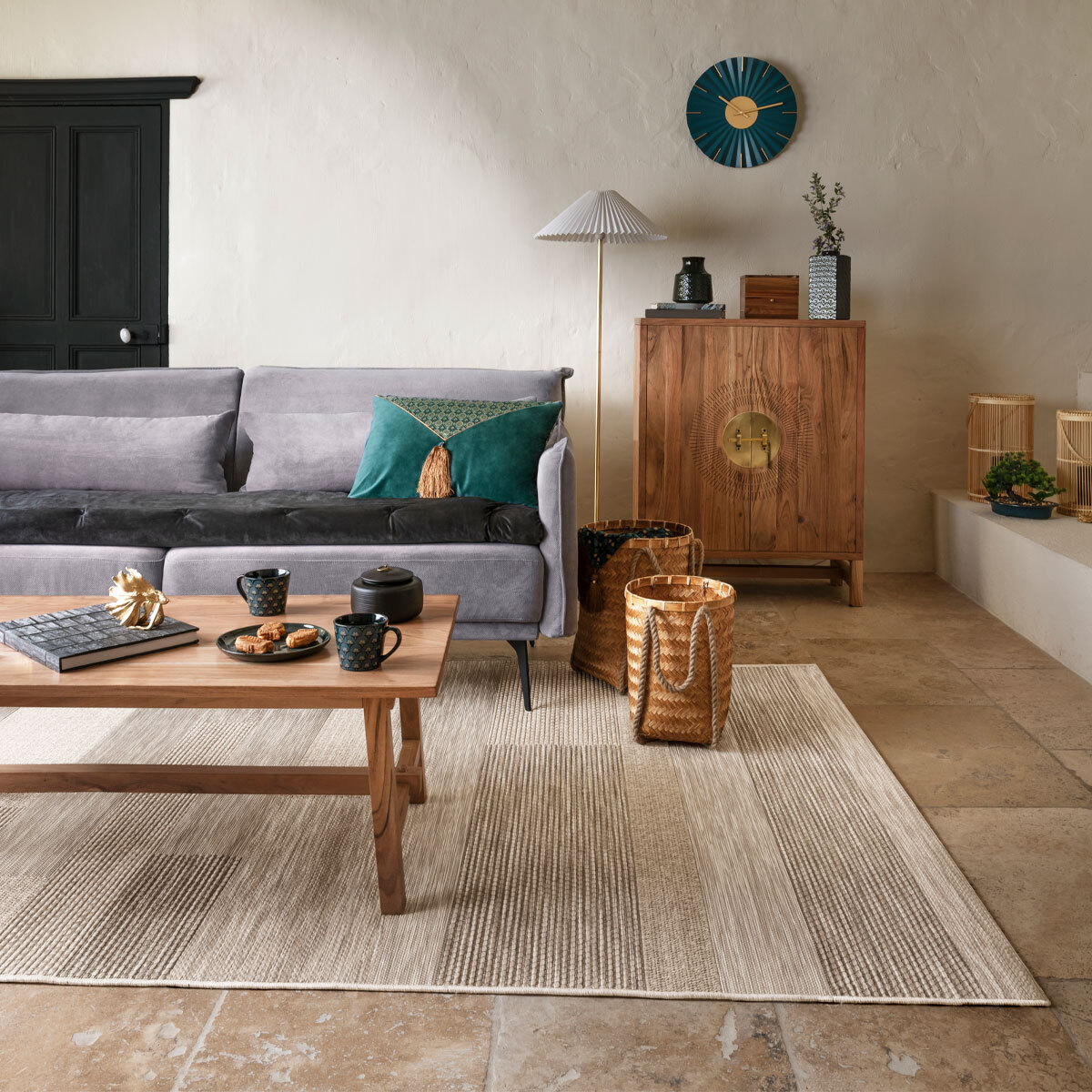 Table basse "Jiling" en acacia 110x60cm