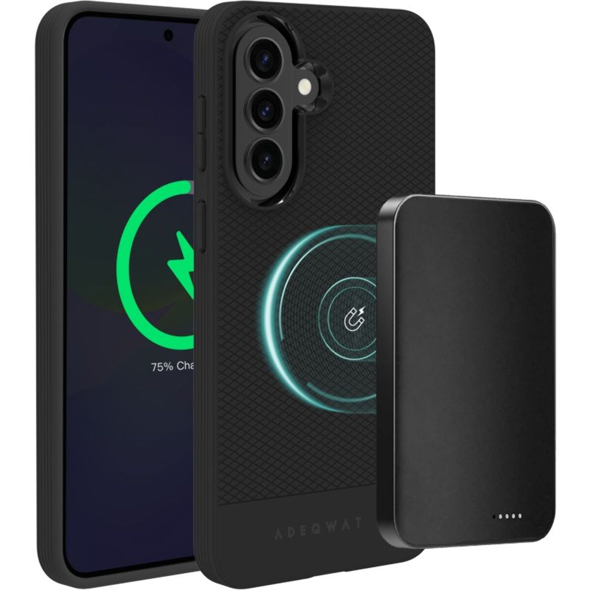 Coque ADEQWAT Samsung Galaxy A37 noire