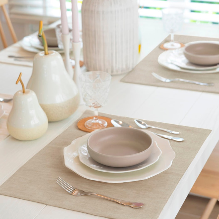 Mantel antimanchas INDIV. DELFOS LINEN (2 ud.)