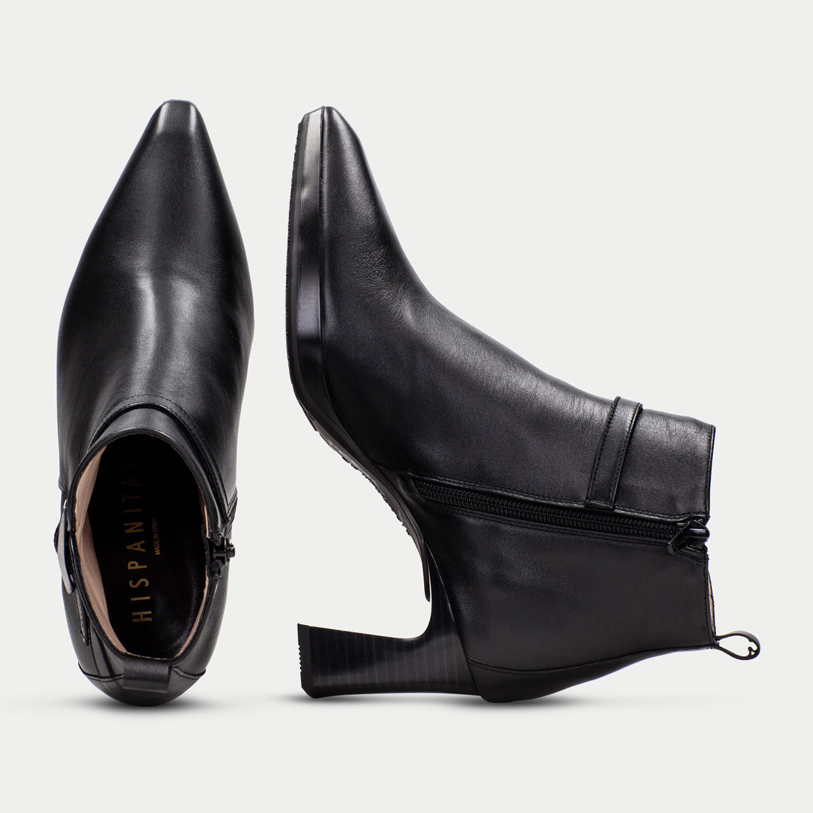 Botin Ankara Negro 7 cm