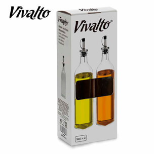 SET ACEITERA Y VINAGRERA CRISTAL 50CL