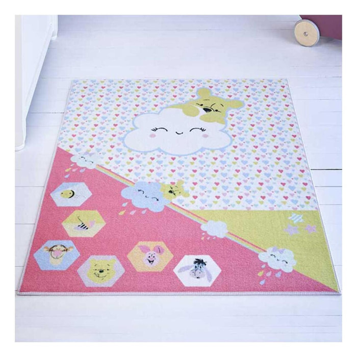 Tapis enfant tissé motif animaux TUJI