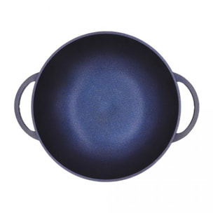 Wok noir   - "Diamant Bleu"