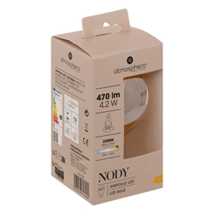 Ampoule LED "Standard" ambrée - filament droit E27