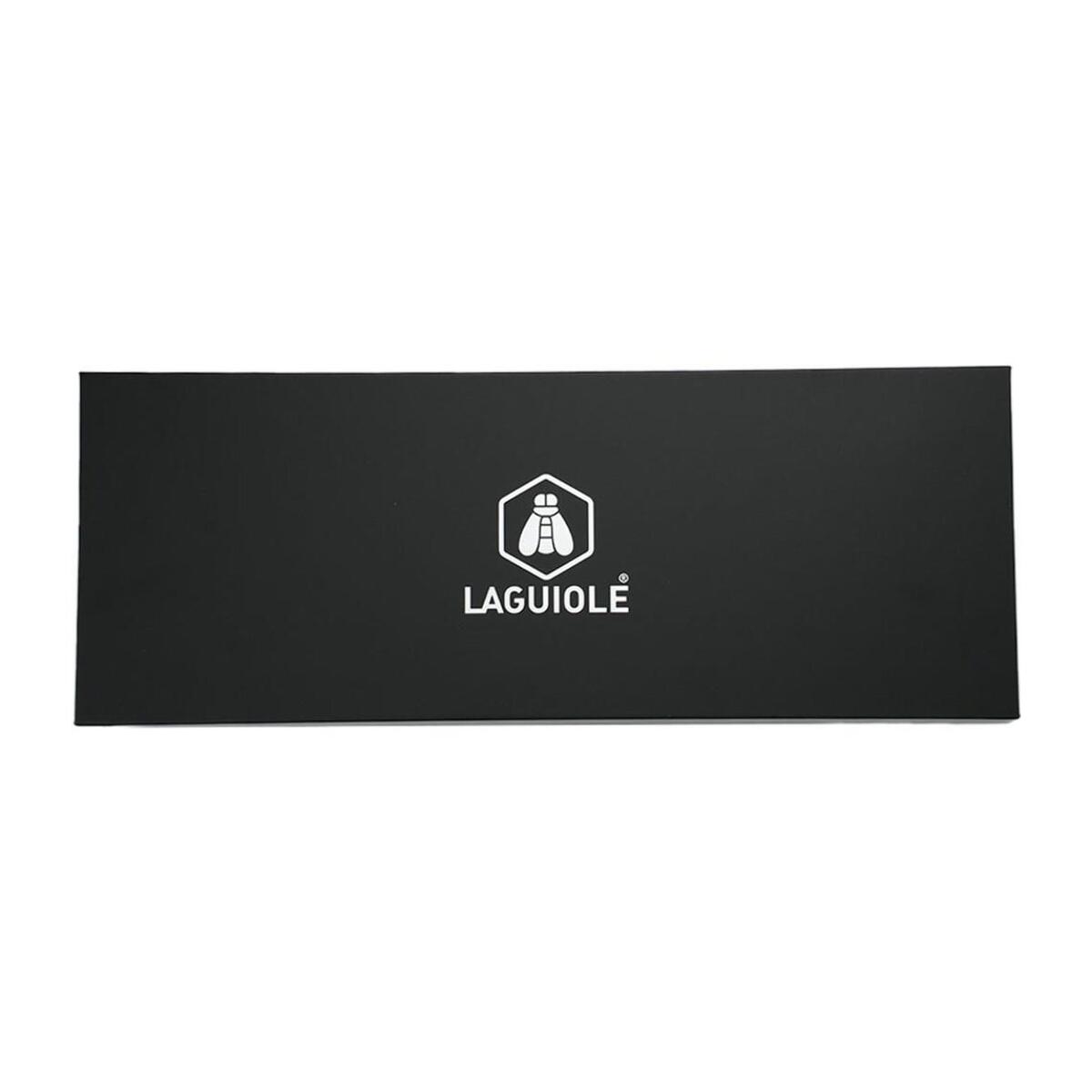 Couteau de chef noir 34cm avec étui - "Sen"