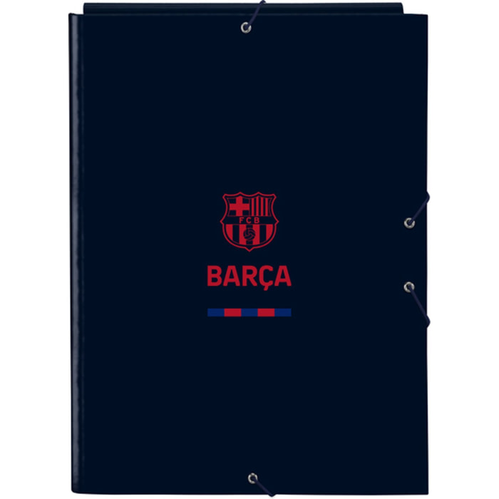 Carpeta folio 3 solapas f.c.barcelona corporativa