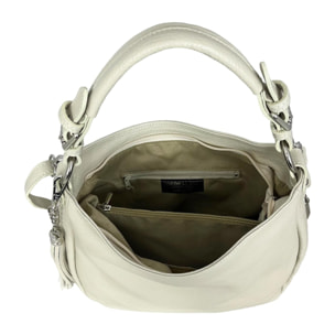 Bolso de hombro Cheval Firenze Annalisa Beige