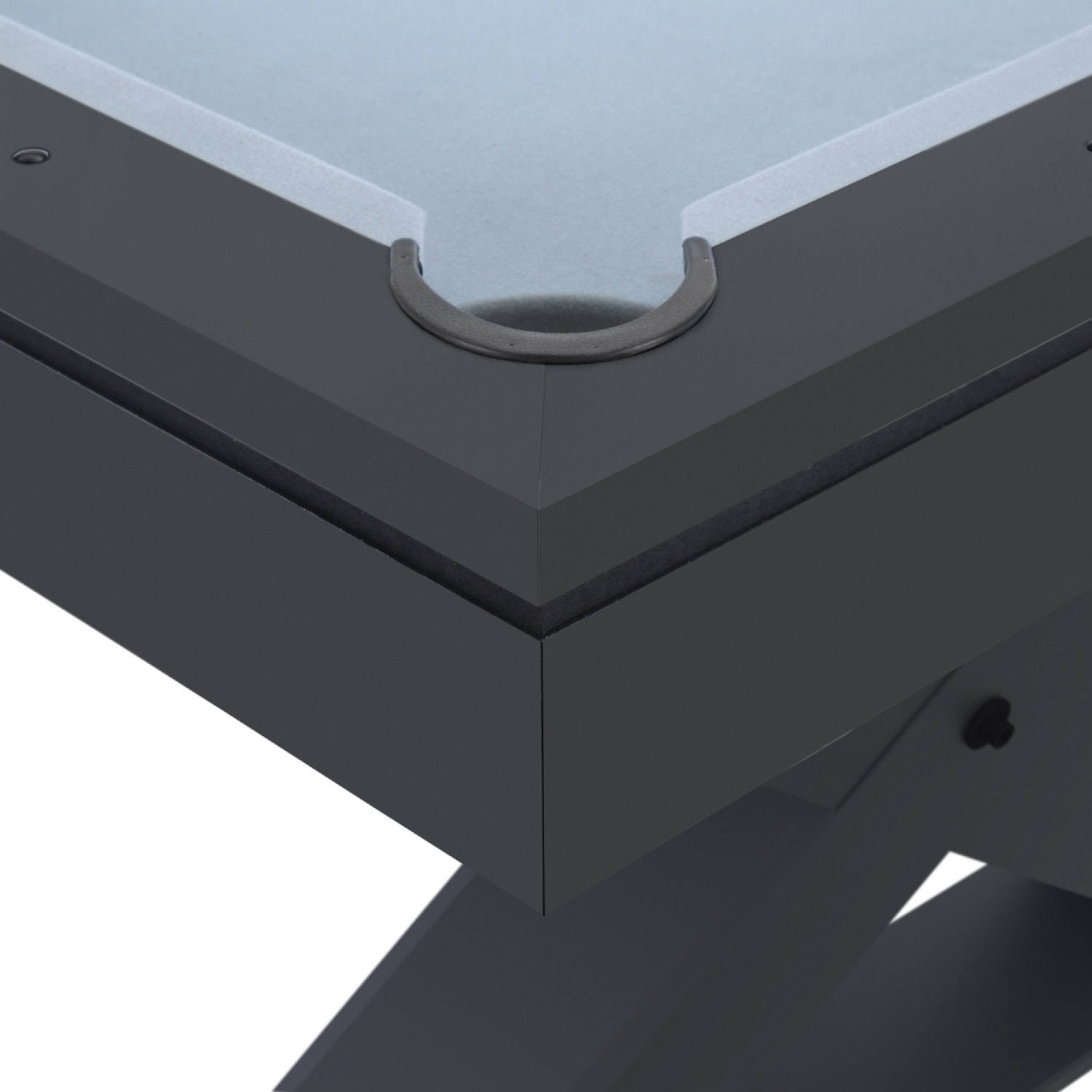 Table multi-jeux, ping-pong et billard en bois noir ARIZONA