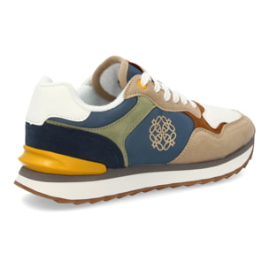 Zapatilla casual multicolor para mujer