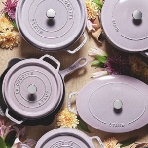 Cocotte 28 cm, Rond(e), Fleur de Cerisier, Fonte