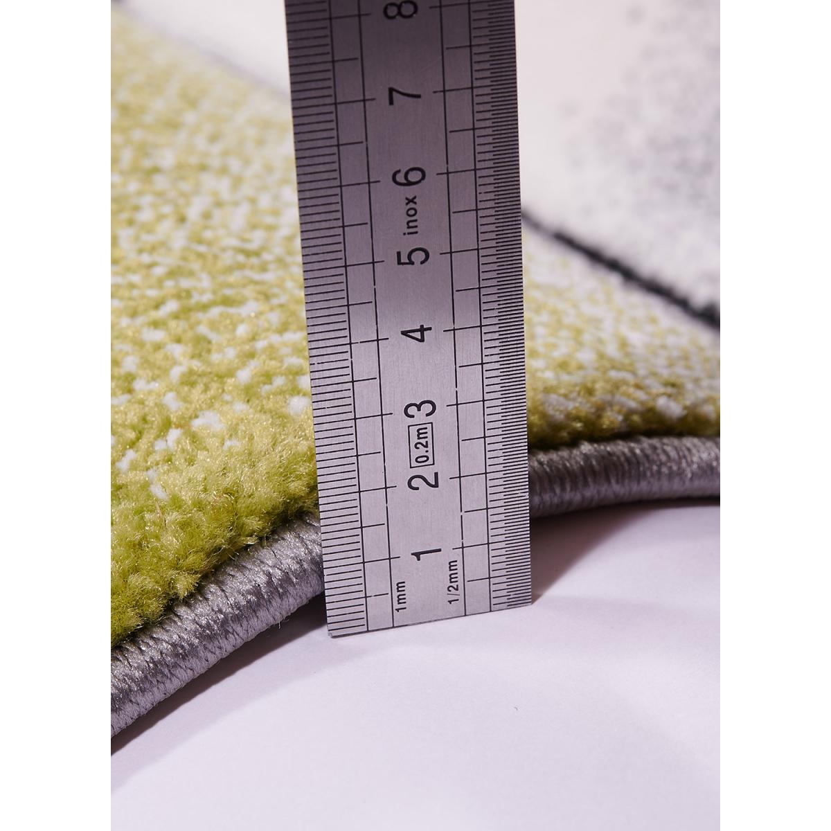 Tapis salon et chambre tissé motif géométrique RAHI