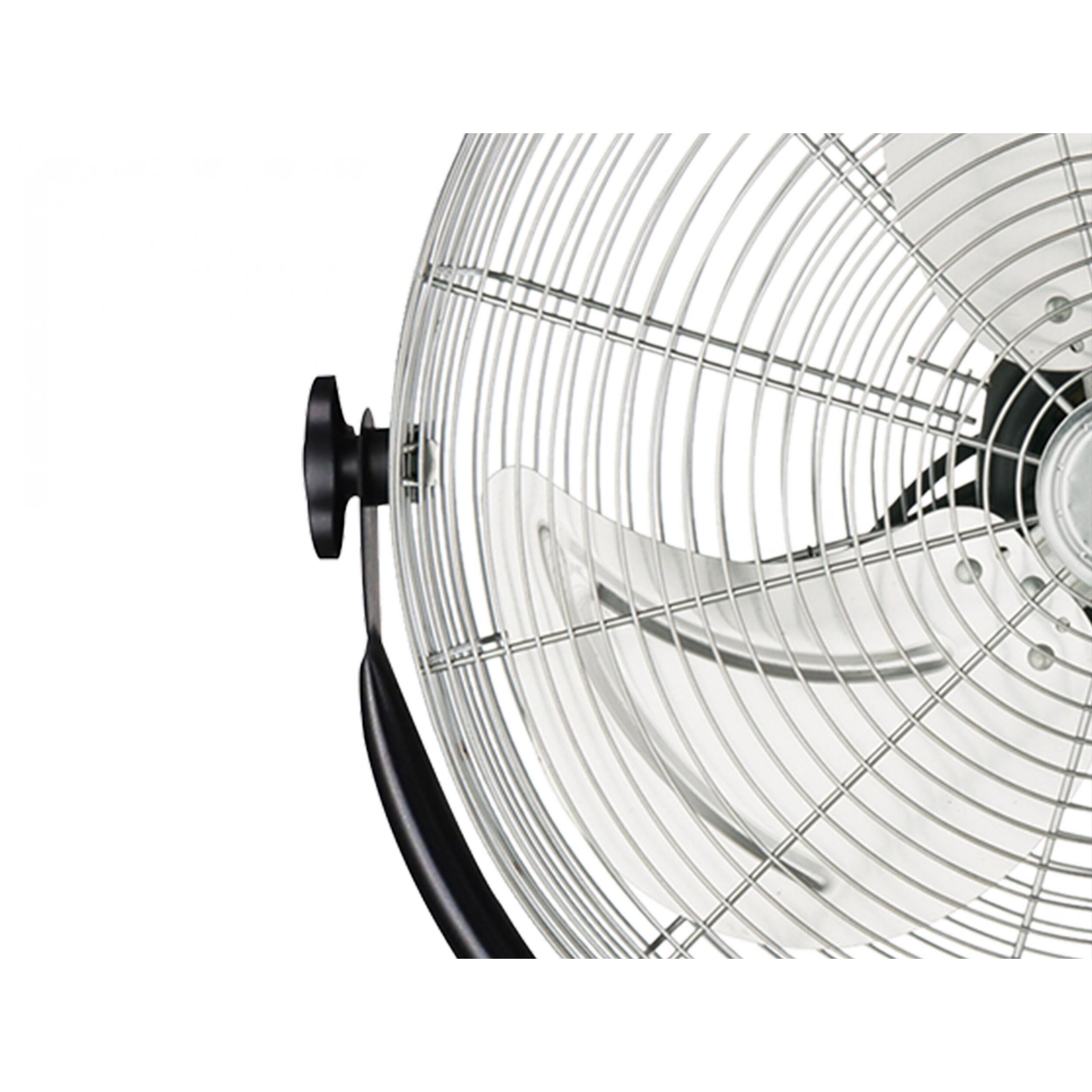 Ventilador industrial de pie en aluminio 120W con altura regulable VENTY IND 120F PURLINE