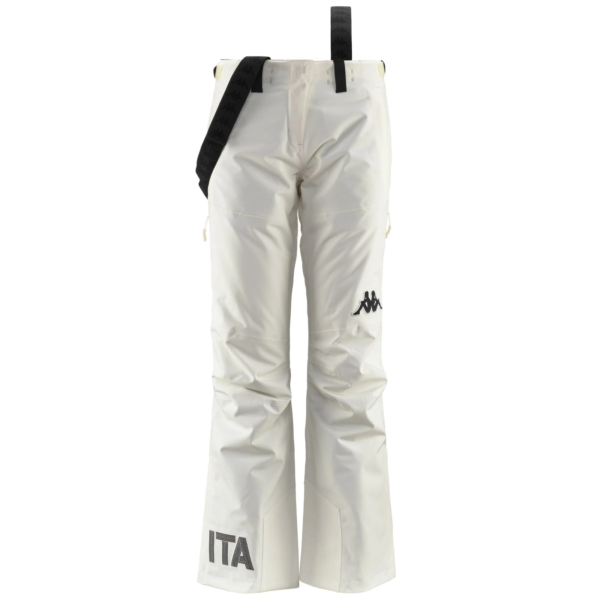 Kappa - Pantalones Mujer Blanco - 6Cento 665 Ita